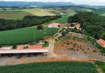 Maravilhosa fazenda no sul de minas com  176 hectares, rica em águas e excelente infraestrutura ! fa00063