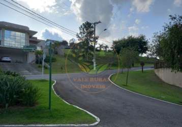 Oportunidade! excelente lote de 1.000 m² em condomínio de alto padrão em jacareí- te00019