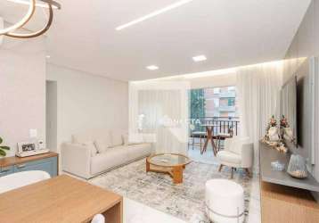 Apartamento com 2 dormitórios à venda, 75 m² por r$ 1.690.000,00 - campo belo - são paulo/sp