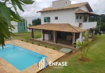 Casa com 3 dormitórios à venda, 140 m² por r$ 950.000,00 - condomínio serra verde - igarapé/mg