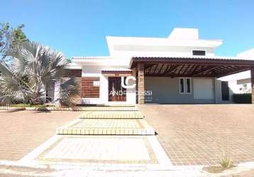 Casa com 6 dormitórios à venda, 576 m² por r$ 2.400.000,00 - condominio fazenda palmeiras imperiais - salto/sp