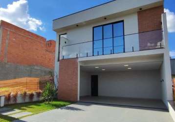 Casa com 3 dormitórios à venda, 177 m²  - condomínio park gran reserve - indaiatuba/sp