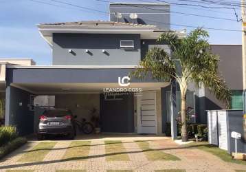 Casa com 4 dormitórios à venda, 270 m² por r$ 1.400.000,00 - condomínio costa das areias - salto/sp