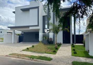 Casa com 3 dormitórios à venda, 249 m² por r$ 1.850.000,00 - condomínio portal dos bandeirantes - salto/sp