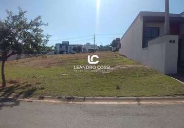 Terreno à venda, 452 m² por r$ 408.000,00 - condomínio gardenville - itu/sp