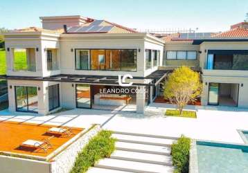 Casa à venda, 830 m² por r$ 9.900.000,00 - condomínio terras de são josé ii - itu/sp