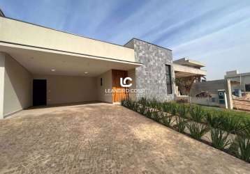 Casa com 3 dormitórios à venda, 220 m² - condomínio vila dos manacás - itu/sp