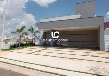 Casa com 3 dormitórios à venda, 221 m² por r$ 1.435.000,00 - condomínio lagos d'icaraí - salto/sp