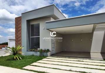 Casa com 3 dormitórios à venda, 172 m²  - condomínio lagos d'icaraí - salto/sp