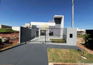 Casa à venda no bairro parque residencial belo monte - umuarama/pr