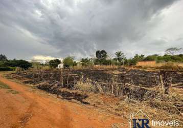 Terreno à venda na dona leopoldina, 2, sítios de recreio mansões do campus, goiânia por r$ 349.999