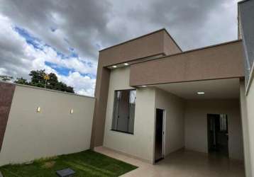 Casa com 3 quartos à venda na jr5, 1, jardim real, goiânia por r$ 385.000