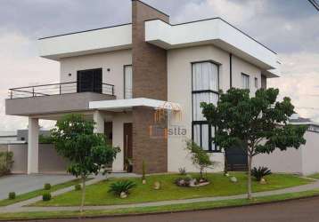 Casa com 4 dormitórios à venda, 203 m² por r$ 1.590.000,00 - condomínio residencial terras do cancioneiro - paulínia/sp