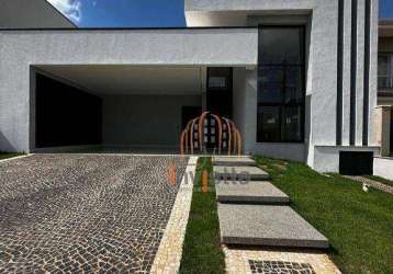 Casa com 3 dormitórios à venda, 245 m² por r$ 1.790.000,00 - condomínio figueira branca - paulínia/sp