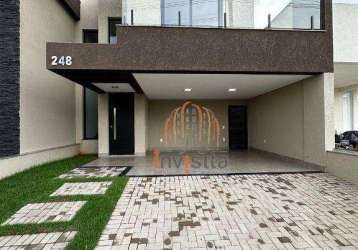 Casa com 3 dormitórios à venda, 180 m² por r$ 1.170.000,00 - residencial terras da estância - paulínia/sp