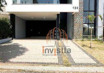 Casa com 3 dormitórios à venda, 260 m² por r$ 2.120.000 - condomínio reserva real - paulínia/sp