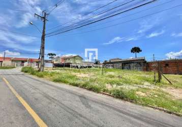 Terreno à venda na rua belo horizonte, 31, alto tarumã, pinhais por r$ 335.000