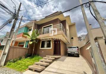 Casa em condomínio fechado com 3 quartos à venda na rua elói orestes zeglin, 443, pinheirinho, curitiba por r$ 1.095.000