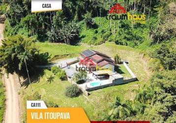 Casa com 5 dormitórios à venda, 180 m² por r$ 800.000,00 - vila itoupava - blumenau/sc