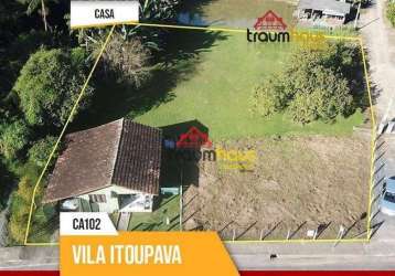 Casa com 2 dormitórios à venda, 80 m² por r$ 340.000,00 - vila itoupava - blumenau/sc