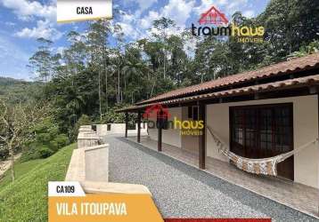 Casa com 3 dormitórios à venda, 145 m² por r$ 655.000,00 - vila itoupava - blumenau/sc