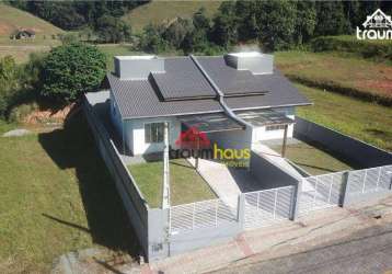 Casa com 2 dormitórios à venda, 84 m² por r$ 385.000,00 - centro - massaranduba/sc