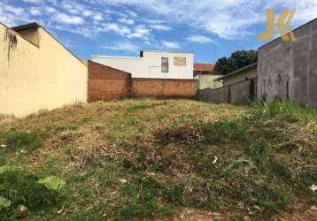 Terreno à venda, 300 m² por r$ 220.000,00 - cruzeiro do sul - jaguariúna/sp