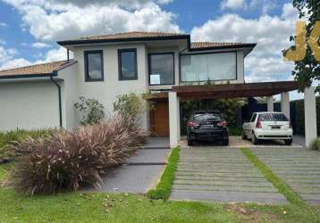 Casa com 4 dormitórios à venda, 400 m² por r$ 2.200.000,00 - condomínio plazza ville - jaguariúna/sp