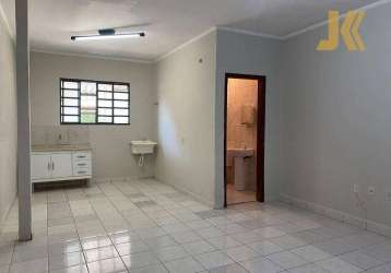 Casa com 1 dormitório para alugar, 40 m² por r$ 1.140,00/mês - jardim haruji - jaguariúna/sp