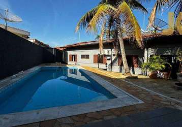 Casa com 4 dormitórios, 390 m² - venda por r$ 1.800.000,00 ou aluguel por r$ 11.000,00/mês - santa cruz - jaguariúna/sp