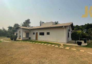 Casa com 3 dormitórios à venda, 274 m² por r$ 1.350.000 - chácaras long island - jaguariúna/sp