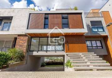 Casa em condomínio fechado com 3 quartos à venda na rua nardy müller da costa, campo comprido, curitiba, 192 m2 por r$ 1.990.000