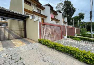 Casa em condomínio fechado com 4 quartos à venda na rua maria ballin baroni, pilarzinho, curitiba, 210 m2 por r$ 1.200.000