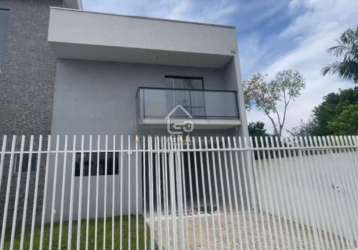 Casa em condomínio fechado com 3 quartos à venda no atuba, pinhais , 168 m2 por r$ 699.000