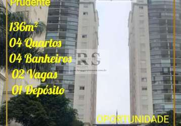 Apartamento 4 quartos para venda em são paulo, parque da vila prudente, 4 dormitórios, 2 suítes, 4 banheiros, 2 vagas