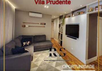 Apartamento 3 quartos para venda em são paulo, vila prudente, 3 dormitórios, 2 suítes, 3 banheiros, 2 vagas