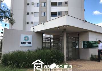 Alugo - apartamento com 2 quartos completo - duetto residence