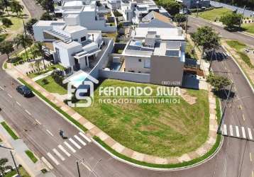 Vendo terreno plano de esquina com 443m2