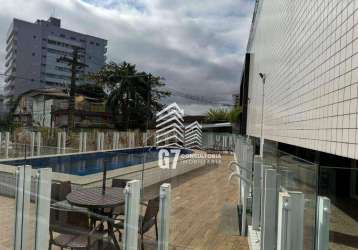 Apartamento com 2 suites à venda, 77 m² por r$ 550.000 - vila guilhermina - praia grande/sp