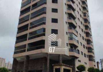 Apartamento com 1 dormitório à venda, 56 m² por r$ 302.500,00 - aviação - praia grande/sp