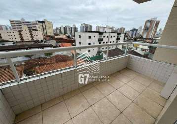 Apartamento com 2 dormitórios à venda, 54 m² por r$ 365.000,00 - vila guilhermina - praia grande/sp