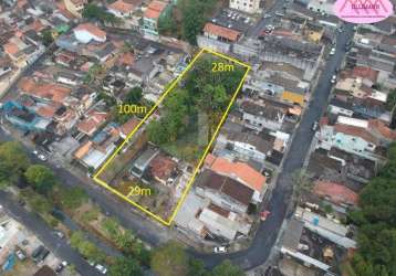 Terreno residencial para venda em mauá, vila emílio