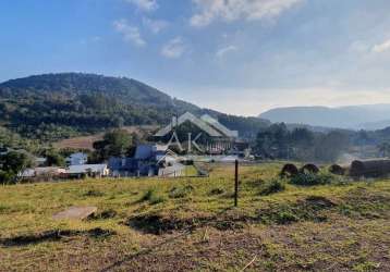 Terreno amplo com linda paisagem a venda em picada café, na serra gaúcha