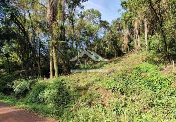 Belo terreno com vertente à venda na cidade de morro reuter-rs