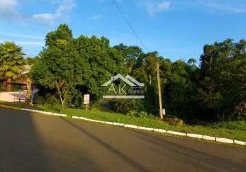 Terreno com declive a venda em ótimo bairro de picada café, na serra gaúcha