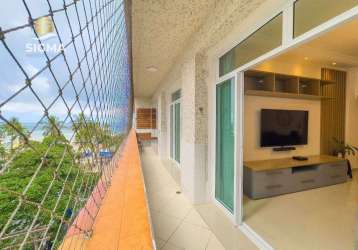 Apartamento com 2 dormitórios à venda, 80 m² por r$ 589.000,00 - pitangueiras - guarujá/sp