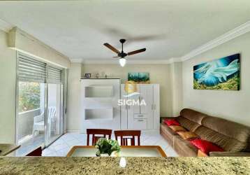 Apartamento com 1 quarto à venda na praia das pitangueiras - guarujá/sp.