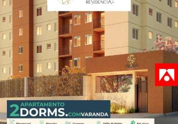 Apartamento à venda, 2 quartos, 1 vaga, parque são jerônimo - americana/sp