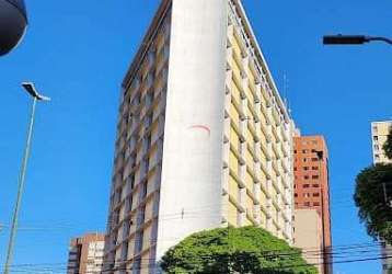 Ed. júlio fuganti - sala à venda com 104m² por r$ 305.000,00 -  centro, londrina, pr