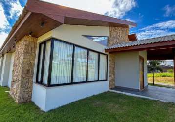 Condominio ecovillas do lago - casa em condominio à venda com 2 suítes (terreno molhado) -  sertanó